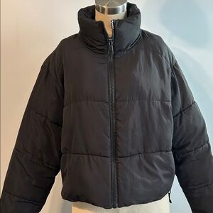 Vero Moda Black Puffer Jacket ladies Medium